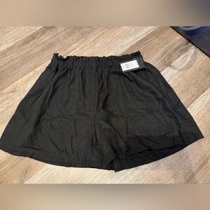Art Class Black Elastic Shorts